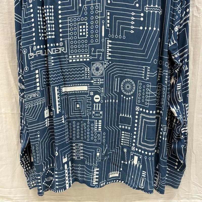 チャレンジャー CHALLENGER シャツ、ブラウス 長袖 21ss L/S CIRCUIT SHIRT サーキット シャツ CLG-SH 021-001 L メンズ USED 古着 中古 50163022
