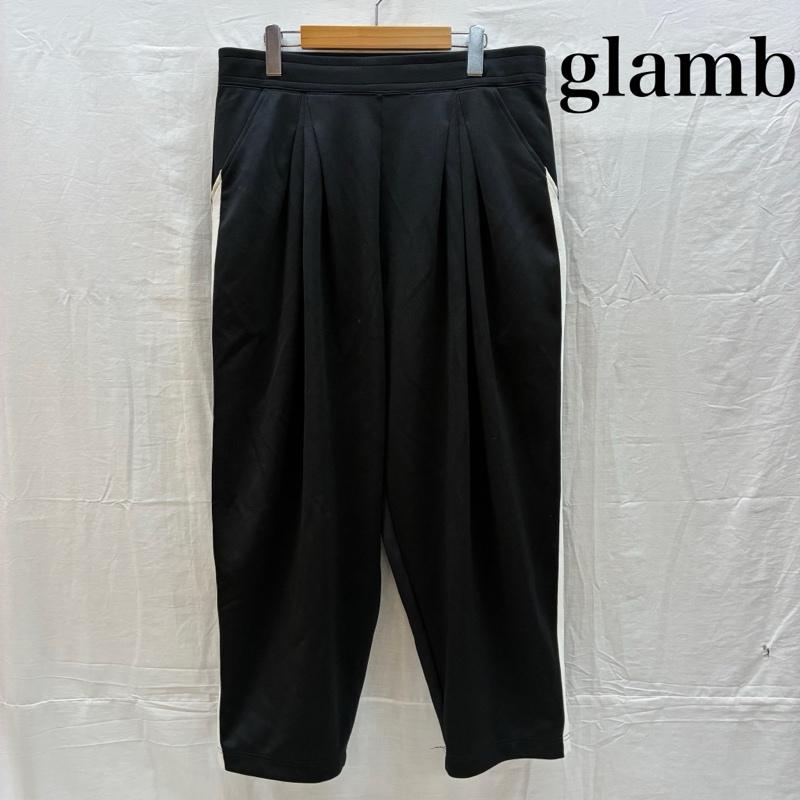 グラム glamb ボトムス ボトムス GB17WT/MN16 ワイド テーパード バルーン イージー トラックパンツ サイドライン 3 メンズ USED 古着 中古 50163025