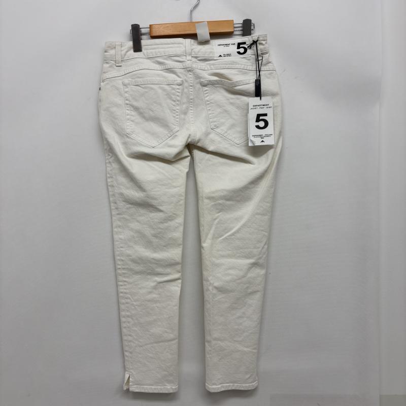 古着 USED パンツ デニム、ジーンズ DEPARTMENT FIVE デパートメント ファイブ ホワイトスキニー デニムパンツ 27インチ 白 / ホワイト / white レディース USED 古着 中古 50163028