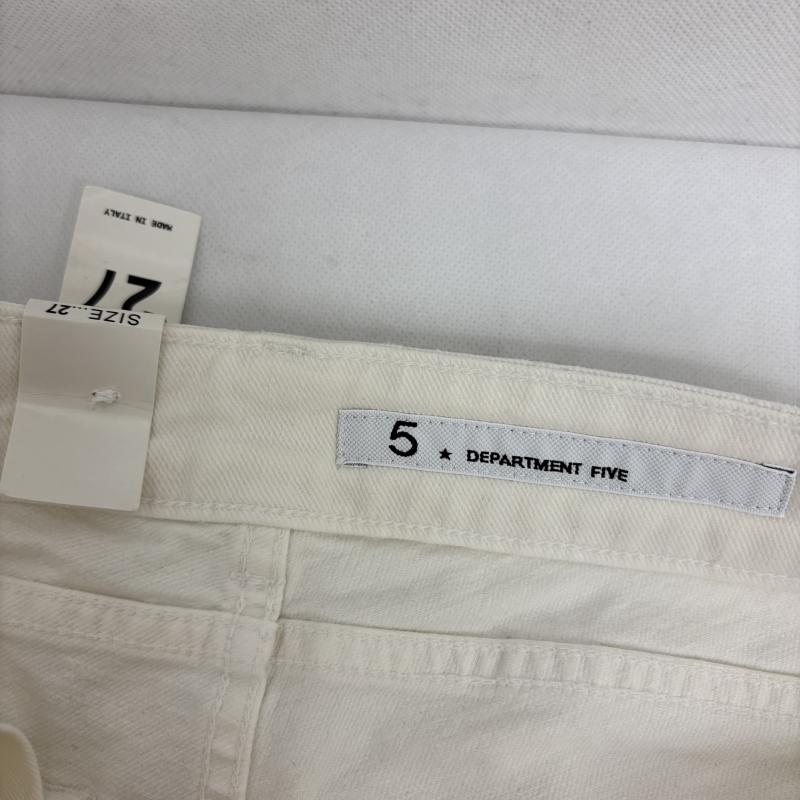 古着 USED パンツ デニム、ジーンズ DEPARTMENT FIVE デパートメント ファイブ ホワイトスキニー デニムパンツ 27インチ 白 / ホワイト / white レディース USED 古着 中古 50163028