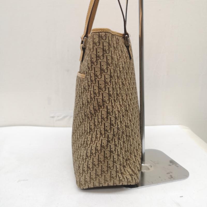 クリスチャンディオール Christian Dior トートバッグ トートバッグ トロッター トートバッグ キャンバス BO L 0073 - ベージュ / ベージュ / beige レディース USED 古着 中古 50163031