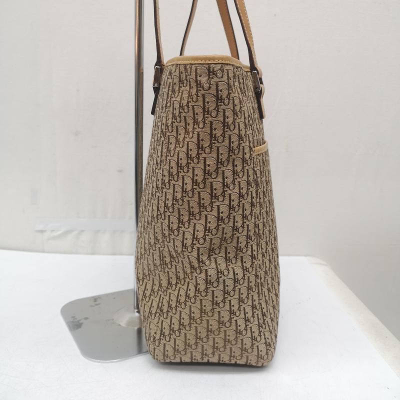 クリスチャンディオール Christian Dior トートバッグ トートバッグ トロッター トートバッグ キャンバス BO L 0073 - ベージュ / ベージュ / beige レディース USED 古着 中古 50163031