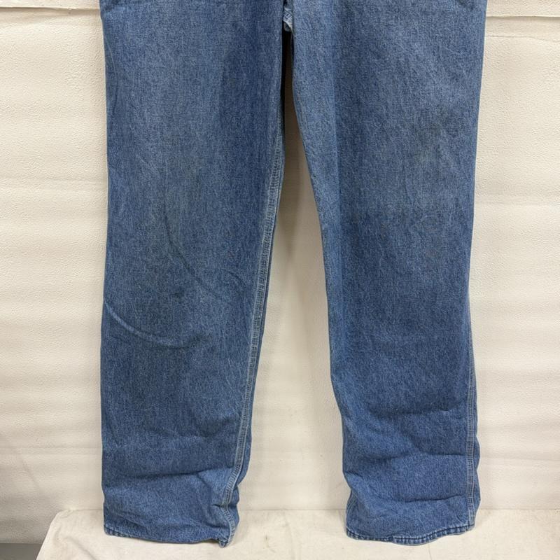 リーバイス Levi s サロペット・オーバーオール サロペット、オーバーオール デニム オーバーオール USA製 ペインターパンツ ワーク ワイド リラックスフィット 36 ワンポイント X ロゴ、文字 青 / ブルー / blue メンズ USED 古着 中古 50163032