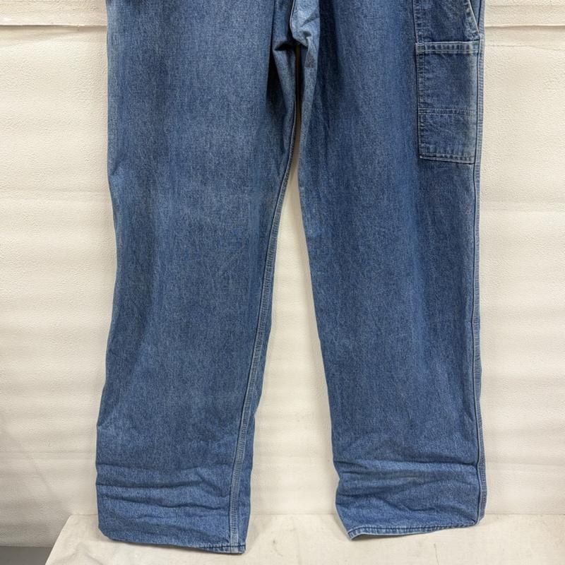リーバイス Levi s サロペット・オーバーオール サロペット、オーバーオール デニム オーバーオール USA製 ペインターパンツ ワーク ワイド リラックスフィット 36 ワンポイント X ロゴ、文字 青 / ブルー / blue メンズ USED 古着 中古 50163032