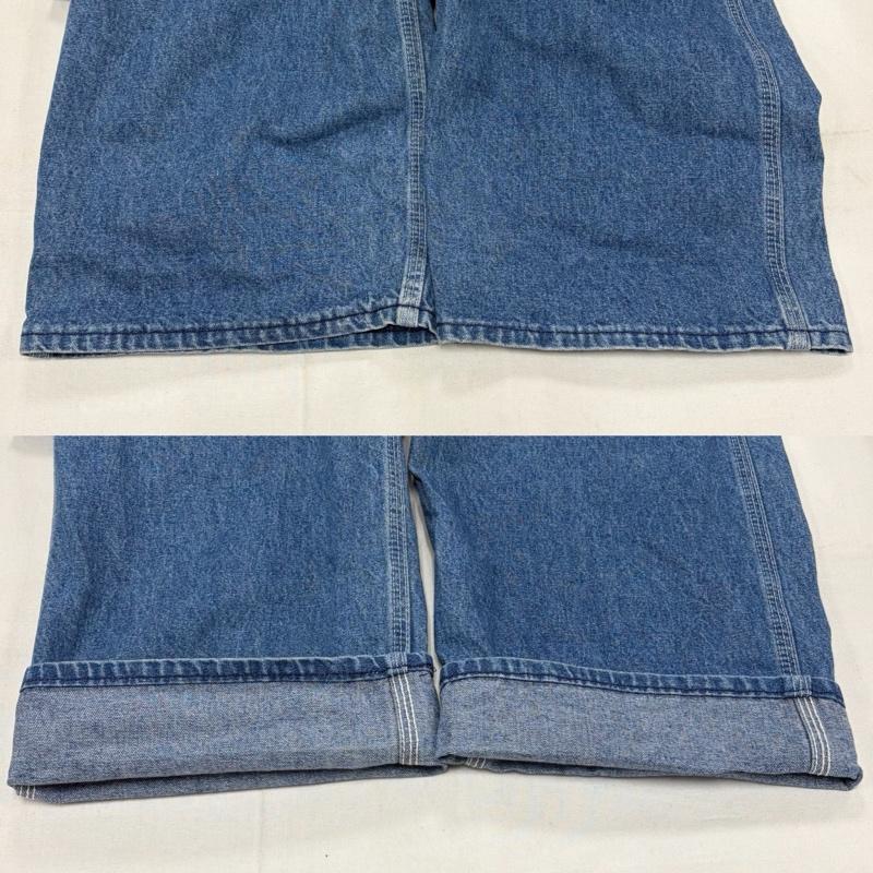 リーバイス Levi s サロペット・オーバーオール サロペット、オーバーオール デニム オーバーオール USA製 ペインターパンツ ワーク ワイド リラックスフィット 36 ワンポイント X ロゴ、文字 青 / ブルー / blue メンズ USED 古着 中古 50163032