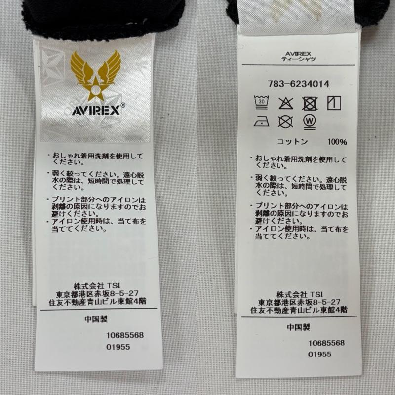 アヴィレックス AVIREX Tシャツ 半袖 26 限定 フェード 半袖 Tシャツ バラ プリント ロゴ 両面 SWEETEST OF TEXAS XL ロゴ、文字 X プリント 黒 / ブラック / black X 赤 / レッド / red X 緑 / グリーン / green メンズ USED 古着 中古 50163038
