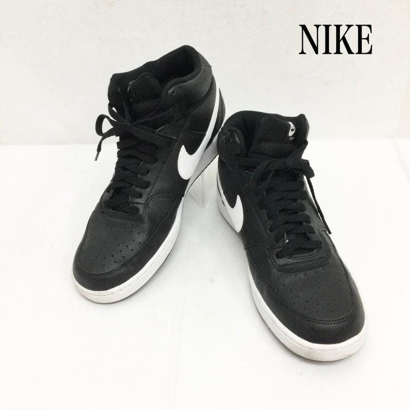 ナイキ NIKE スニーカー スニーカー ナイキ コート ビジョン ミッド ネクスト ネイチャー NIKE COURT VISION MID NN DN3577-001 28.0cm 黒 / ブラック / black メンズ USED 古着 中古 50163044