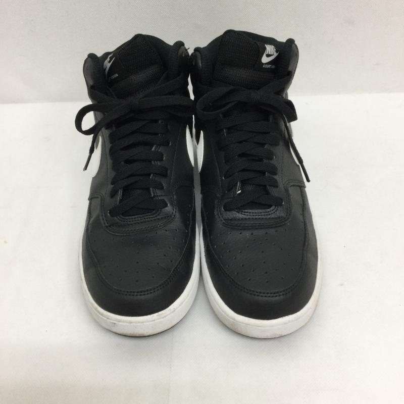ナイキ NIKE スニーカー スニーカー ナイキ コート ビジョン ミッド ネクスト ネイチャー NIKE COURT VISION MID NN DN3577-001 28.0cm 黒 / ブラック / black メンズ USED 古着 中古 50163044