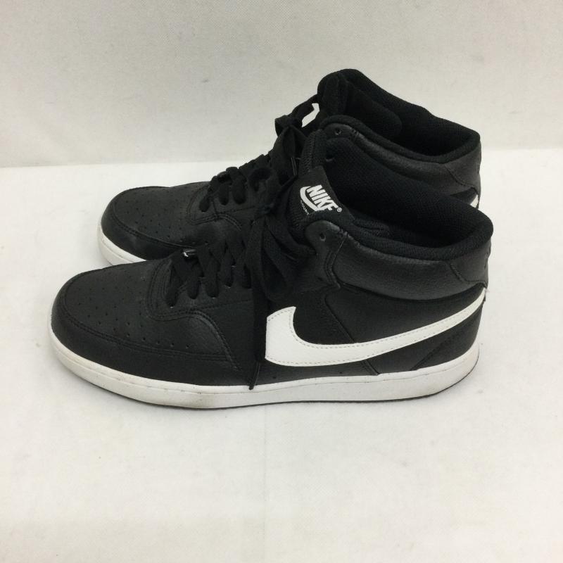 ナイキ NIKE スニーカー スニーカー ナイキ コート ビジョン ミッド ネクスト ネイチャー NIKE COURT VISION MID NN DN3577-001 28.0cm 黒 / ブラック / black メンズ USED 古着 中古 50163044