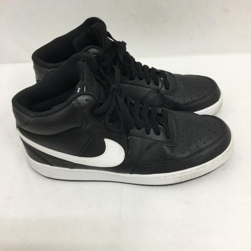 ナイキ NIKE スニーカー スニーカー ナイキ コート ビジョン ミッド ネクスト ネイチャー NIKE COURT VISION MID NN DN3577-001 28.0cm 黒 / ブラック / black メンズ USED 古着 中古 50163044