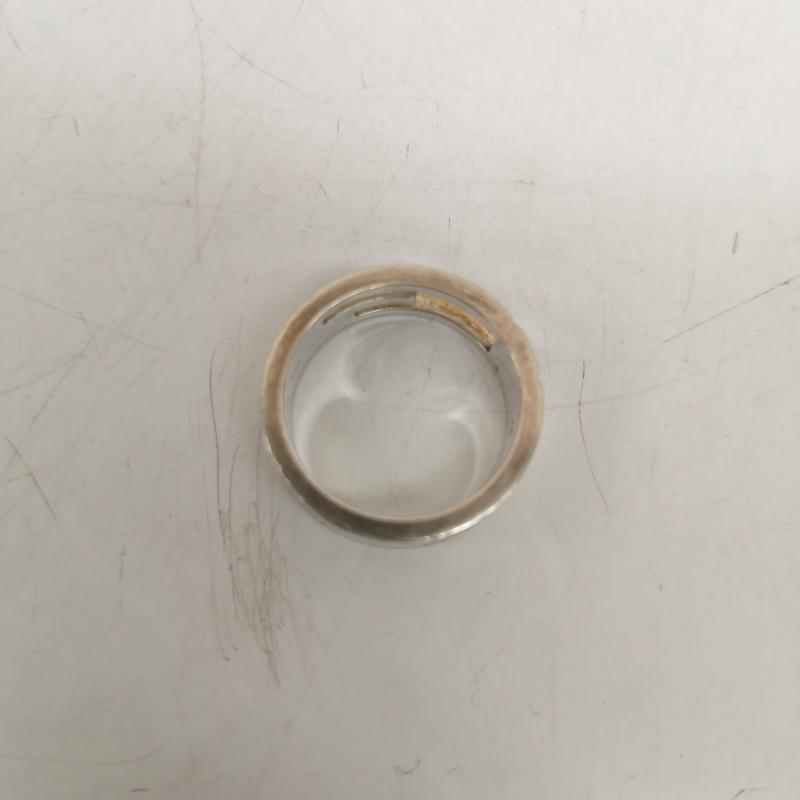 グッチ GUCCI アクセサリー 指輪 ブランデットG リング シルバー925 1695 18号 - 銀 / シルバー / silver color メンズ USED 古着 中古 50163047