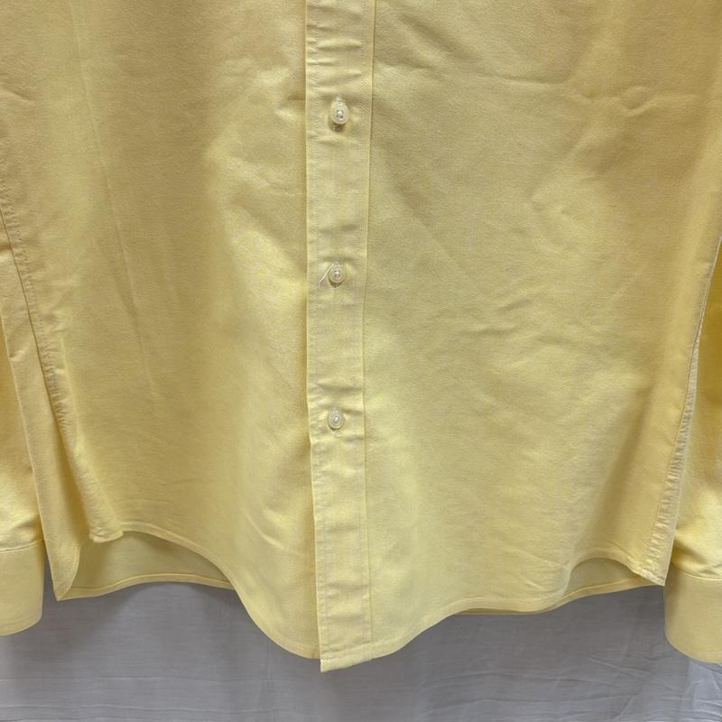 ラルフローレン RALPHLAUREN シャツ、ブラウス 長袖 90年代 ビンテージ YARMOUTH ジャマイカ製 オックスフォード ボタンダウン シャツ 90s - 黄 / イエロー / yellow メンズ USED 古着 中古 50163048