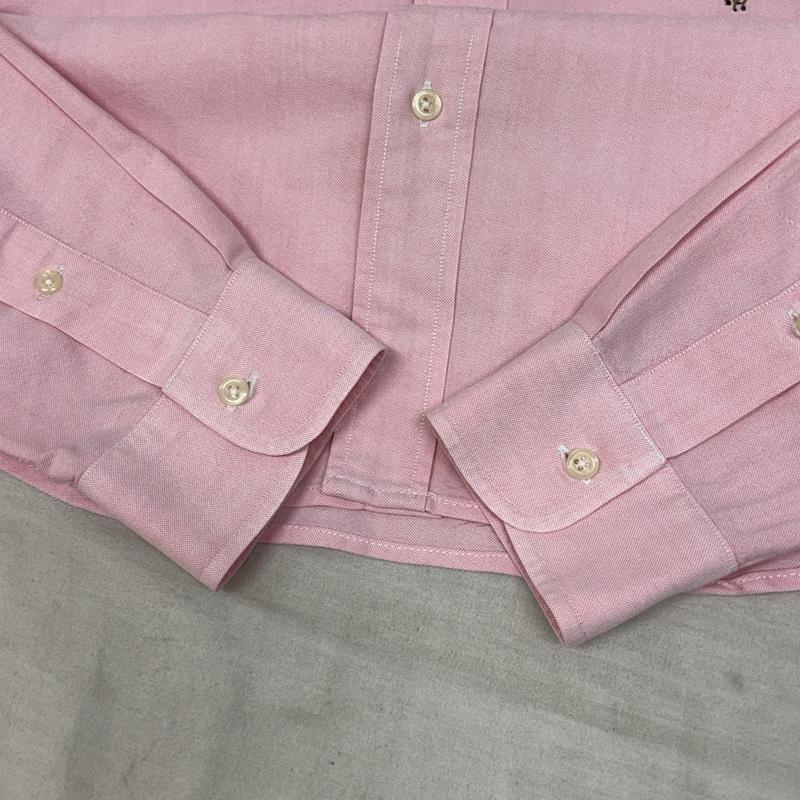 ラルフローレン RALPHLAUREN シャツ、ブラウス 長袖 90年代 ビンテージ ジャマイカ製 YARMOUTH オックスフォード ボタンダウン シャツ 90s - 桃 / ピンク / pink メンズ USED 古着 中古 50163050