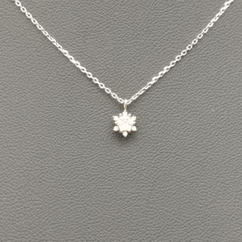カナルヨンドシー canal4℃ アクセサリー ネックレス、ペンダント ジルコニア シルバーネックレス SV925 - レディース USED 古着 中古 50163054