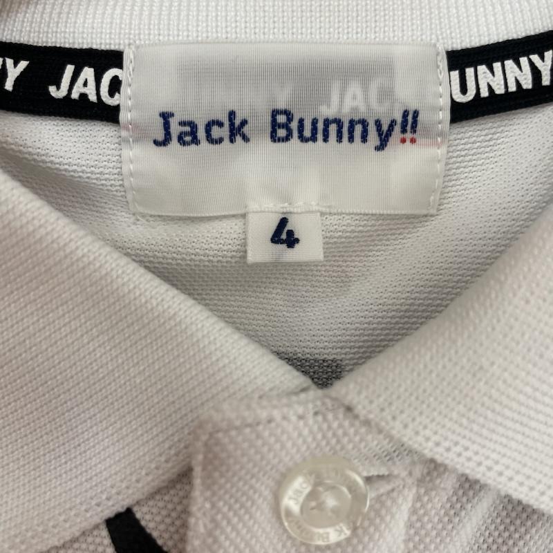 ＵＳＥＤ古着 USED/古着 ポロシャツ 半袖 Jack Bunny!! コカ・コーラ コラボレーション フロント ロゴ プリント 半袖 ポロシャツ 4 無地 X ロゴ、文字 X プリント 白 / ホワイト / white X 黒 / ブラック / black メンズ USED 古着 中古 50163066