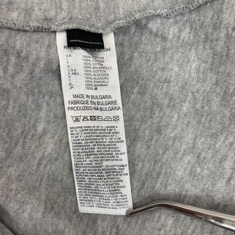 ディーゼル DIESEL Tシャツ 半袖 グラフィック プリント Ｔシャツ 78 DSL INDUSTRY M ロゴ、文字 X プリント 灰 / グレー / gray X 白 / ホワイト / white メンズ USED 古着 中古 50163069