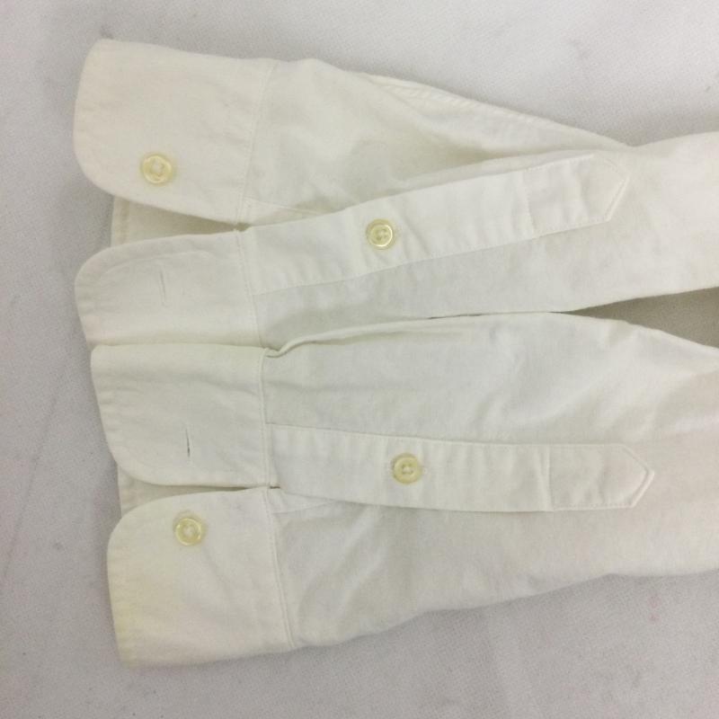 ラルフローレン RALPHLAUREN シャツ、ブラウス 長袖 ポロラルフローレン 長袖シャツ　白シャツ　胸刺繍 S 無地 白 / ホワイト / white レディース USED 古着 中古 50163075
