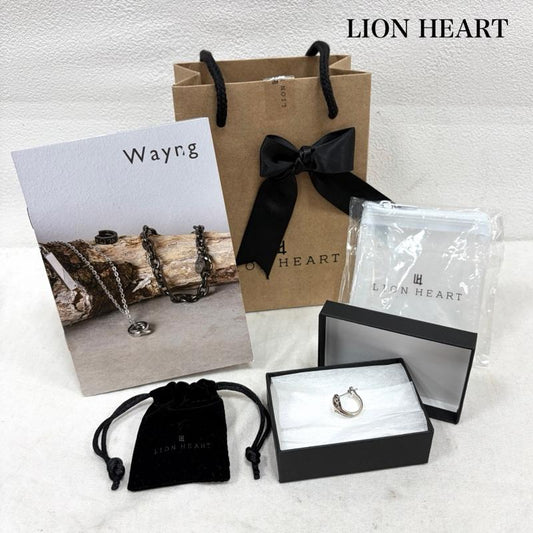 シルバー （９２５） シルバー （９２５） アクセサリー ピアス LION HEART ライオンハート フープピアス 片耳用 クロッシング クロウデザイン HOWL ギフト 925 - 銀 / シルバー / silver color メンズ USED 古着 中古 50163076