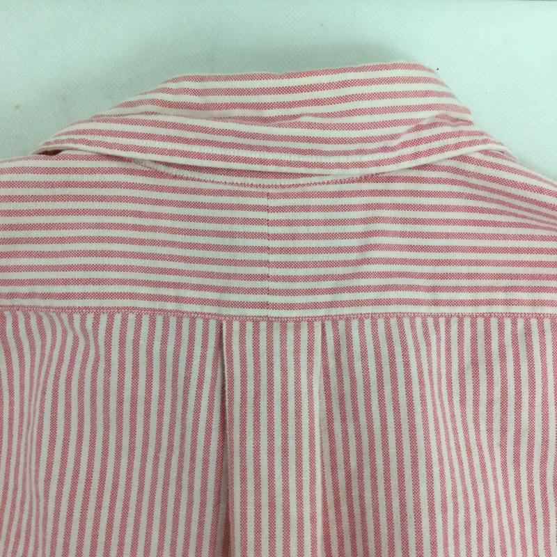 ラルフローレン RALPHLAUREN シャツ、ブラウス 長袖 ポロラルフローレン THE BIG OXFORD SHIRT　長袖シャツ L ストライプ 桃 / ピンク / pink レディース USED 古着 中古 50163077