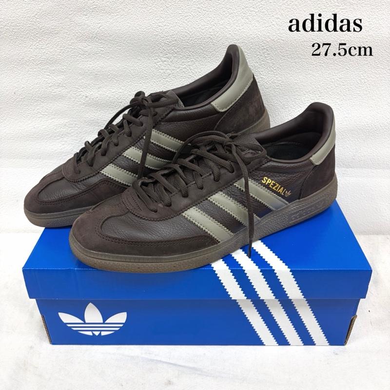 アディダス adidas スニーカー スニーカー Handball Spezial ハンドボール スペツィアル オーロラコーヒー IH6567 ロゴ スニーカー 27.5cm ロゴ、文字 ダークブラウン / ダークブラウン / メンズ USED 古着 中古 50163081