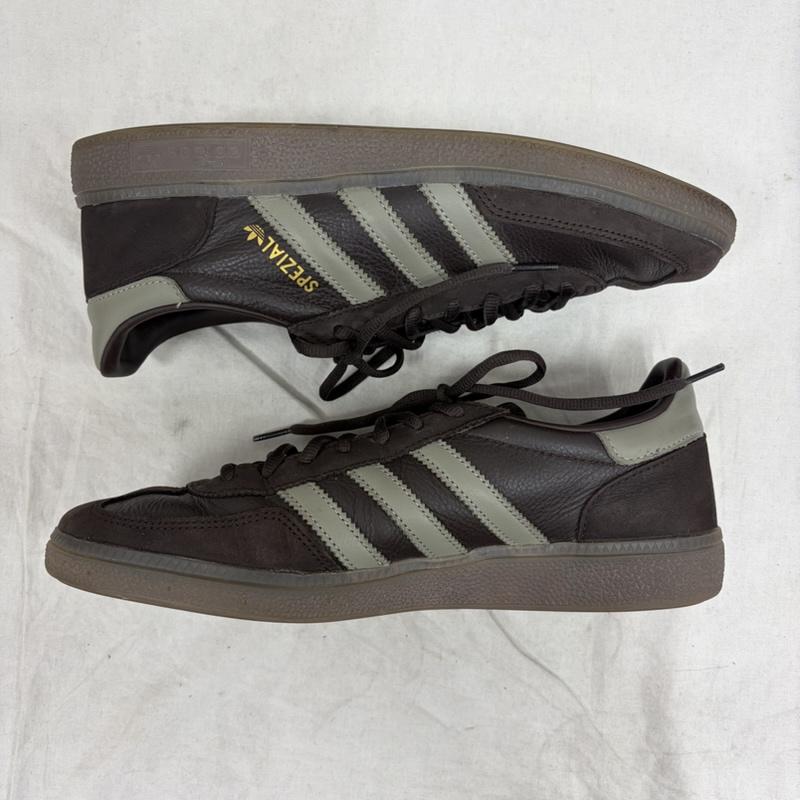 アディダス adidas スニーカー スニーカー Handball Spezial ハンドボール スペツィアル オーロラコーヒー IH6567 ロゴ スニーカー 27.5cm ロゴ、文字 ダークブラウン / ダークブラウン / メンズ USED 古着 中古 50163081