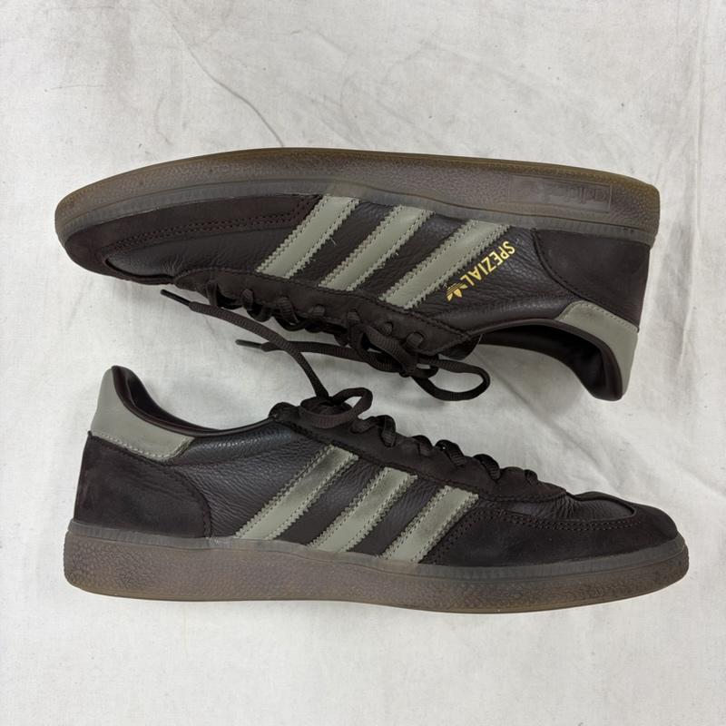 アディダス adidas スニーカー スニーカー Handball Spezial ハンドボール スペツィアル オーロラコーヒー IH6567 ロゴ スニーカー 27.5cm ロゴ、文字 ダークブラウン / ダークブラウン / メンズ USED 古着 中古 50163081