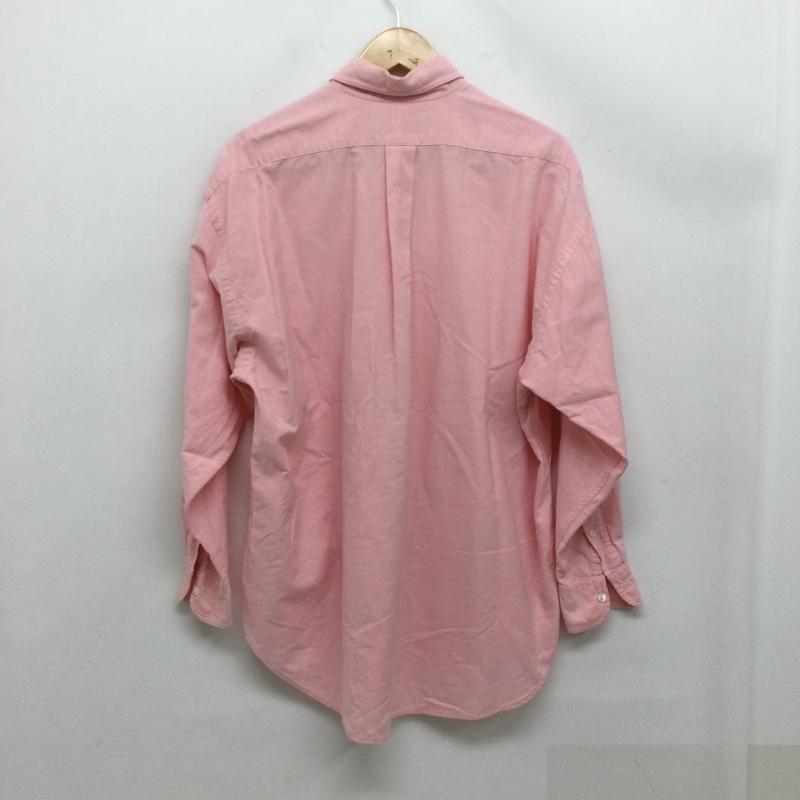 ラルフローレン RALPHLAUREN シャツ、ブラウス 長袖 ポロラルフローレン 長袖シャツ　BIG OXFORD 8 無地 桃 / ピンク / pink メンズ USED 古着 中古 50163082