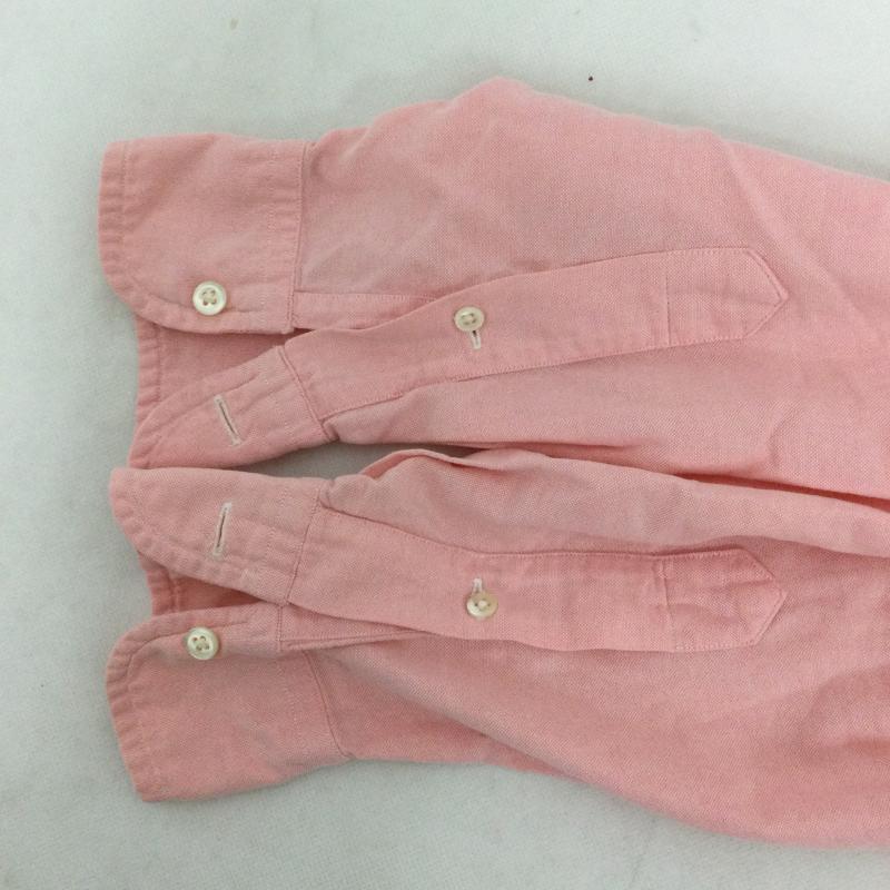 ラルフローレン RALPHLAUREN シャツ、ブラウス 長袖 ポロラルフローレン 長袖シャツ　BIG OXFORD 8 無地 桃 / ピンク / pink メンズ USED 古着 中古 50163082