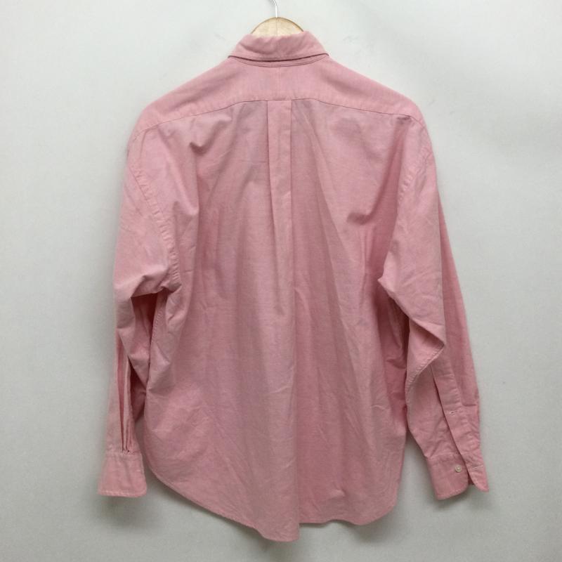 ラルフローレン RALPHLAUREN シャツ、ブラウス 長袖 ポロラルフローレン 長袖シャツ　BIG OXFORD 4 無地 桃 / ピンク / pink メンズ USED 古着 中古 50163087