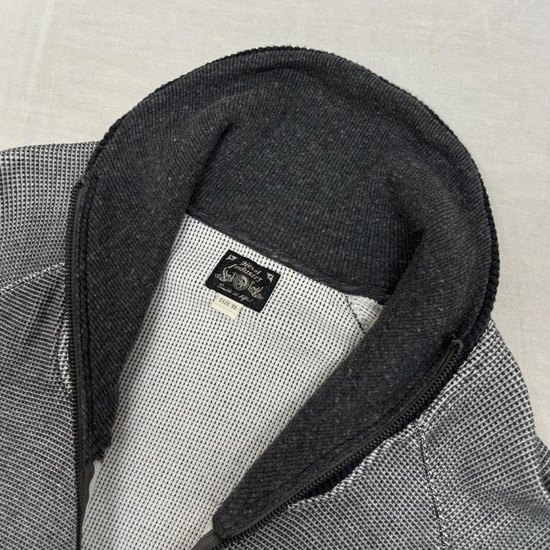 ディーゼル DIESEL ジャケット、上着 ジャンパー、ブルゾン ショールカラー ジップアップ サーマル ニット ジャケット XL メンズ USED 古着 中古 50163088