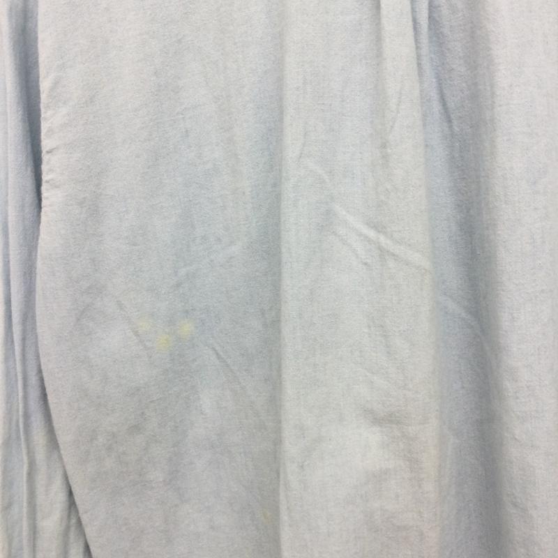 ラルフローレン RALPHLAUREN シャツ、ブラウス 長袖 ポロラルフローレン 長袖シャツ　MADE IN USA XL 無地 水色 / ライトブルー / メンズ USED 古着 中古 50163090