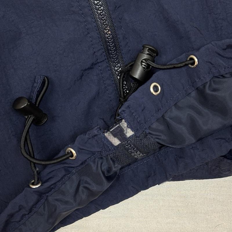 ポロジーンズカンパニー POLO JEANS COMPANY ジャケット、上着 ジャンパー、ブルゾン スタンドカラー ジップアップ ナイロン ジャケット L 紺 / ネイビー / navy メンズ USED 古着 中古 50163092