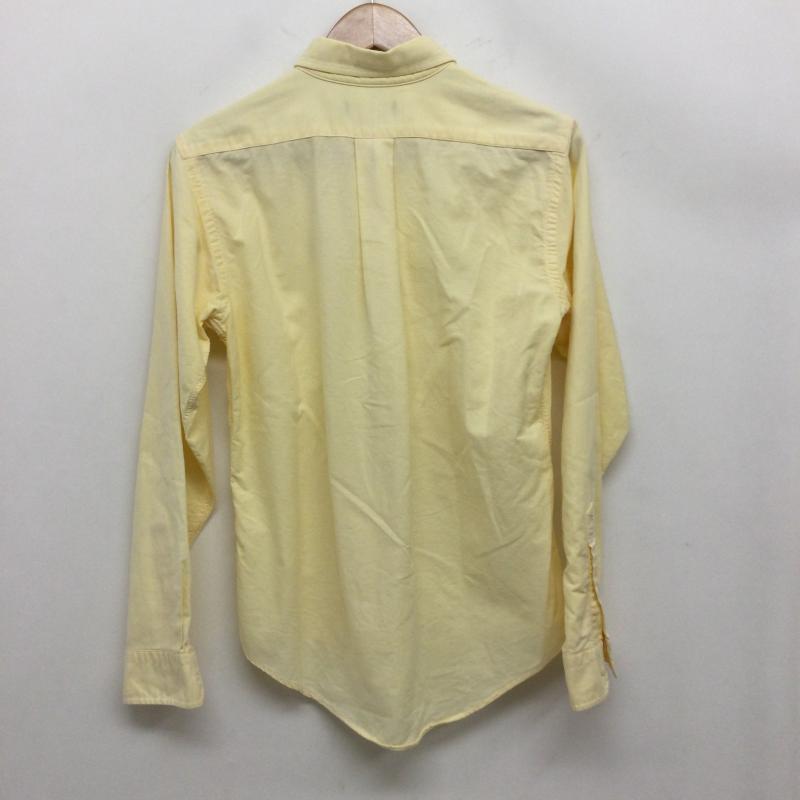 ラルフローレン RALPHLAUREN シャツ、ブラウス 長袖 ポロラルフローレン 長袖シャツ　MADE IN USA S 無地 黄 / イエロー / yellow メンズ USED 古着 中古 50163093