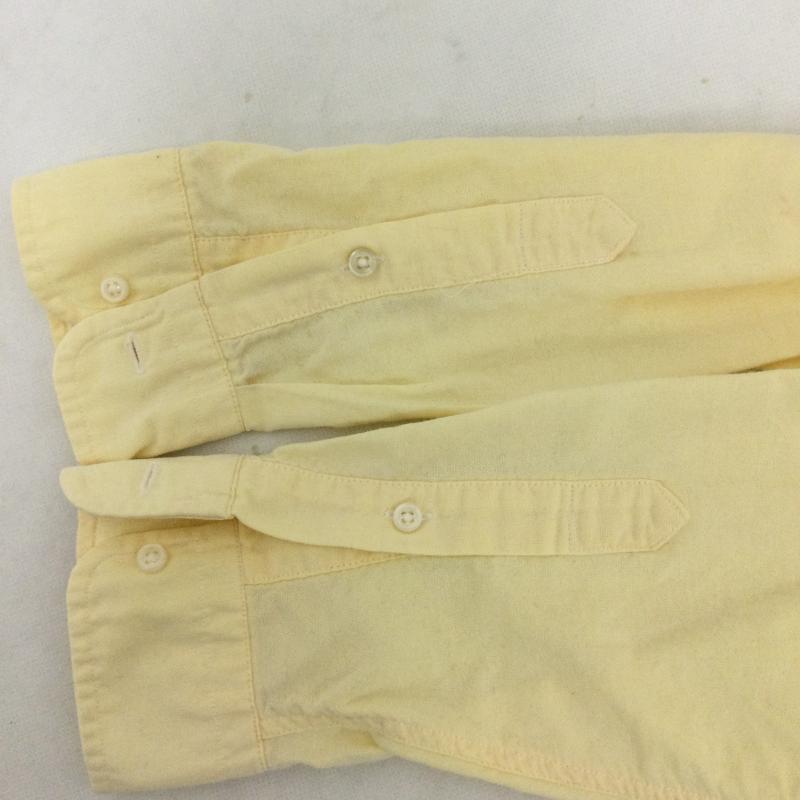 ラルフローレン RALPHLAUREN シャツ、ブラウス 長袖 ポロラルフローレン 長袖シャツ　MADE IN USA S 無地 黄 / イエロー / yellow メンズ USED 古着 中古 50163093