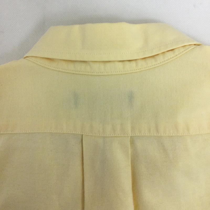 ラルフローレン RALPHLAUREN シャツ、ブラウス 長袖 ポロラルフローレン 長袖シャツ　MADE IN USA S 無地 黄 / イエロー / yellow メンズ USED 古着 中古 50163093