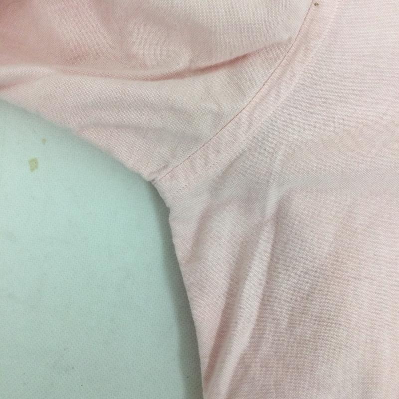 ラルフローレン RALPHLAUREN シャツ、ブラウス 長袖 ポロラルフローレン 長袖シャツ　MADE IN USA M 無地 桃 / ピンク / pink メンズ USED 古着 中古 50163094