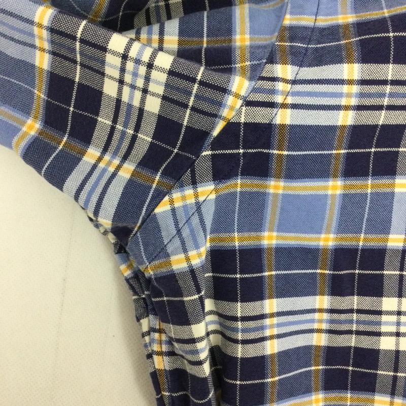 ラルフローレン RALPHLAUREN シャツ、ブラウス 長袖 ポロラルフローレン 長袖シャツ　BIG SHIRT L チェック 紺 / ネイビー / navy メンズ USED 古着 中古 50163098