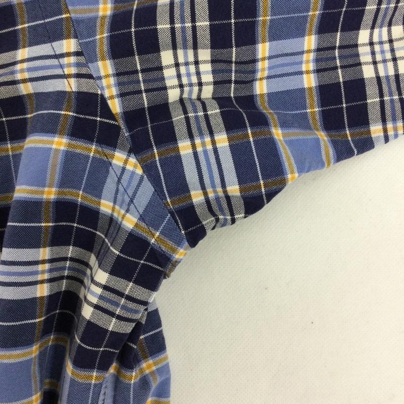 ラルフローレン RALPHLAUREN シャツ、ブラウス 長袖 ポロラルフローレン 長袖シャツ　BIG SHIRT L チェック 紺 / ネイビー / navy メンズ USED 古着 中古 50163098