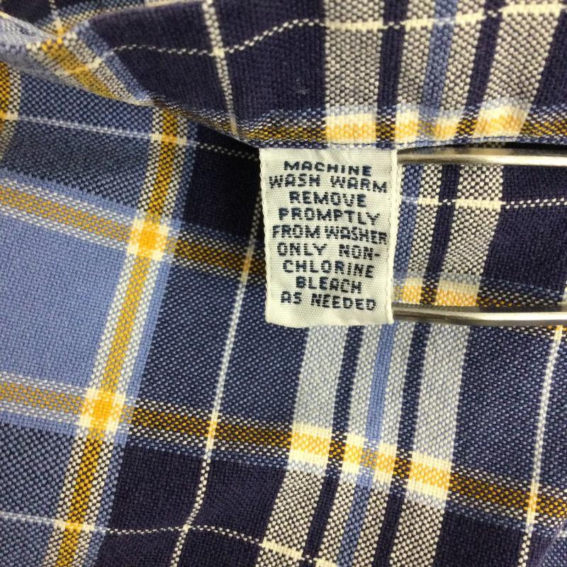 ラルフローレン RALPHLAUREN シャツ、ブラウス 長袖 ポロラルフローレン 長袖シャツ　BIG SHIRT L チェック 紺 / ネイビー / navy メンズ USED 古着 中古 50163098