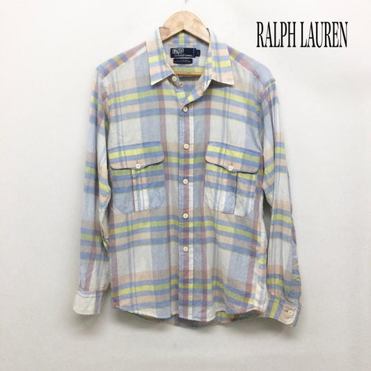 ラルフローレン RALPHLAUREN シャツ、ブラウス 長袖 ポロラルフローレン 長袖シャツ L チェック マルチカラー / マルチカラー / multicolor レディース USED 古着 中古 50163101