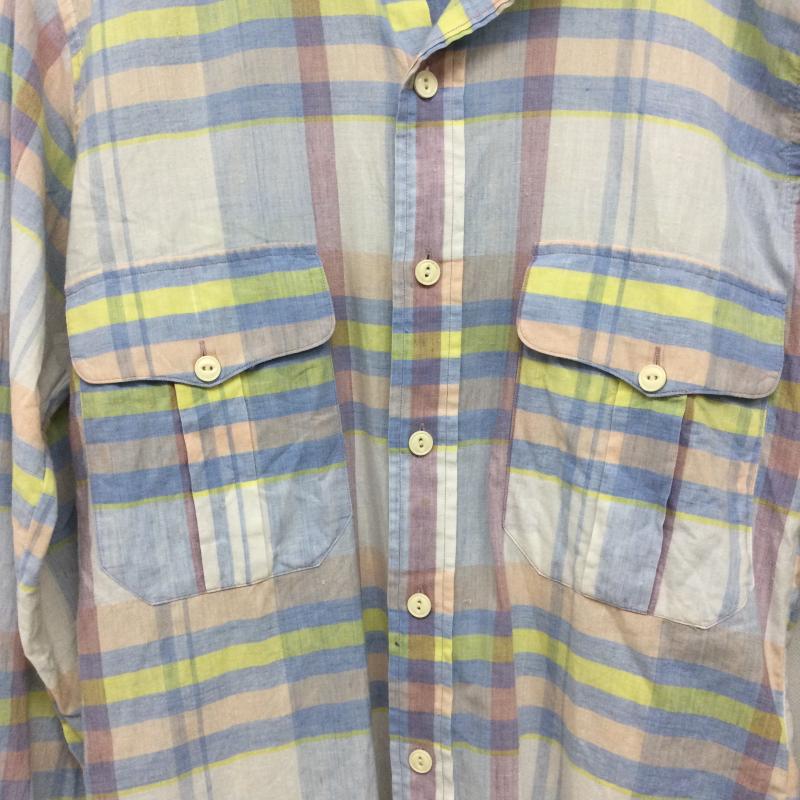 ラルフローレン RALPHLAUREN シャツ、ブラウス 長袖 ポロラルフローレン 長袖シャツ L チェック マルチカラー / マルチカラー / multicolor レディース USED 古着 中古 50163101