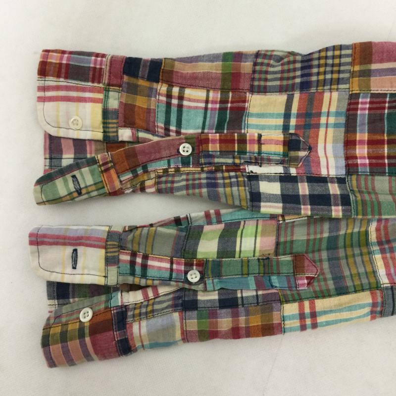 ラルフローレン RALPHLAUREN シャツ、ブラウス 長袖 ポロラルフローレン 長袖シャツ　ボタンダウン 7 チェック マルチカラー / マルチカラー / multicolor レディース USED 古着 中古 50163102