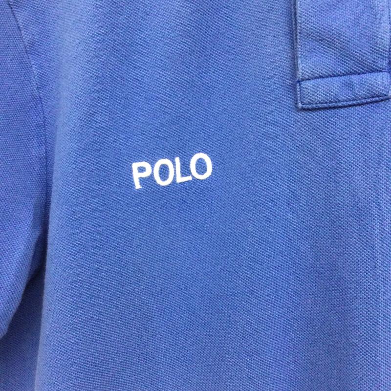 ラルフローレン RALPHLAUREN ポロシャツ 半袖 ポロラルフローレン ポロシャツ RL-93 S ロゴ、文字 青 / ブルー / blue メンズ USED 古着 中古 50163104
