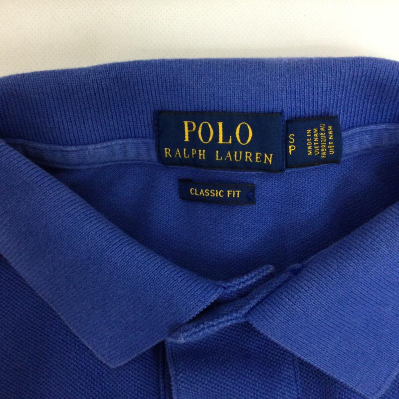 ラルフローレン RALPHLAUREN ポロシャツ 半袖 ポロラルフローレン ポロシャツ RL-93 S ロゴ、文字 青 / ブルー / blue メンズ USED 古着 中古 50163104