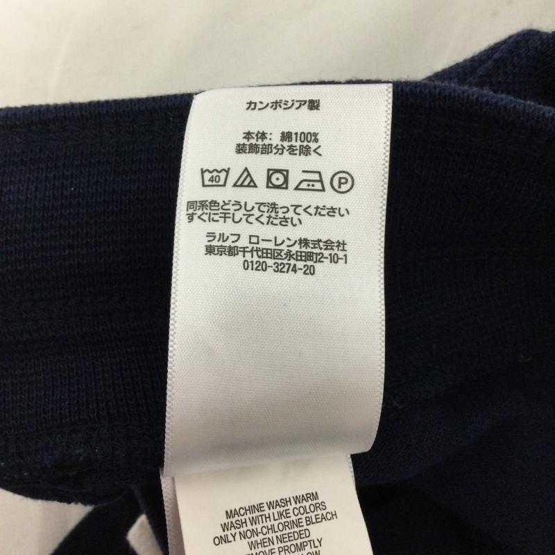 ラルフローレン RALPHLAUREN パンツ ショートパンツ ポロラルフローレン ビックポニー　ショートパンツ XS ロゴ、文字 紺 / ネイビー / navy メンズ USED 古着 中古 50163107