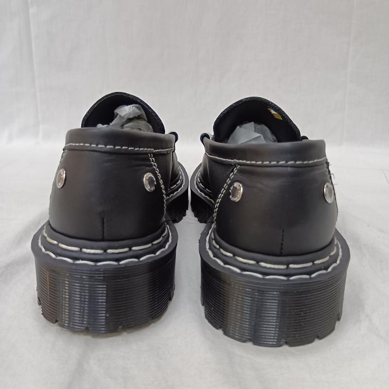 ドクターマーチン Dr.Martens ローファー ローファー PENTON BEX ホワイトダブルステッチ ローファー シューズ 43415001 us7 UK：5 無地 黒 / ブラック / black レディース USED 古着 中古 50163109