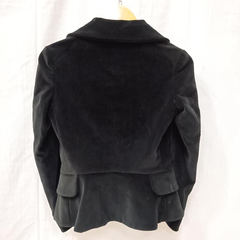ヴィヴィアン ウエストウッド レッドレーベル Vivienne Westwood red label ジャケット、上着 ジャケット、ブレザー ラブジャケット ベロア 1つボタン シングル ウエストマーク ブラック オーブボタン 1 無地 黒 / ブラック / black レディース USED 古着 中古 50163113