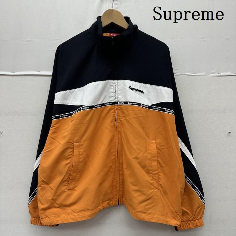 シュプリーム Supreme ジャケット、上着 ジャンパー、ブルゾン 26SS Logo Taping Track Jacket ナイロン トラック ジャケット S 橙 / オレンジ / orange メンズ USED 古着 中古 50163119
