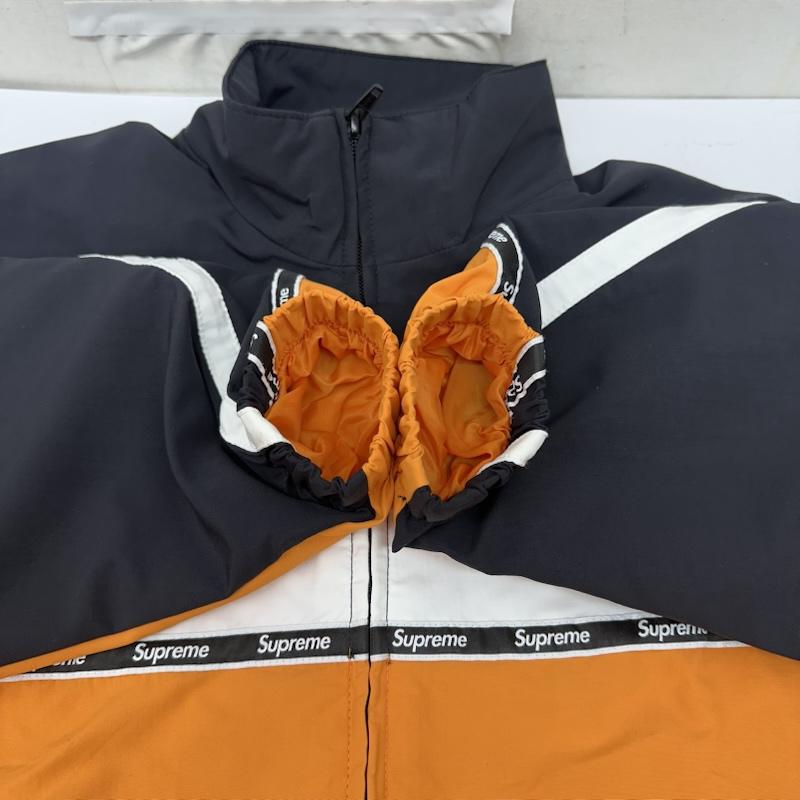シュプリーム Supreme ジャケット、上着 ジャンパー、ブルゾン 26SS Logo Taping Track Jacket ナイロン トラック ジャケット S 橙 / オレンジ / orange メンズ USED 古着 中古 50163119