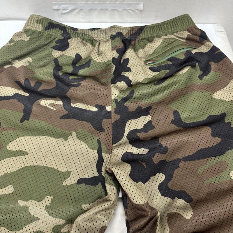 シュプリーム Supreme パンツ ショートパンツ 26SS Small Box Baggy Mesh Short カモ メッシュ ハーフ パンツ L カモフラージュ柄・迷彩 マルチカラー / マルチカラー / multicolor X カーキ / カーキ / khaki X カーキオリーブ / カーキオリーブ / メンズ USED 古着 中古 50163123